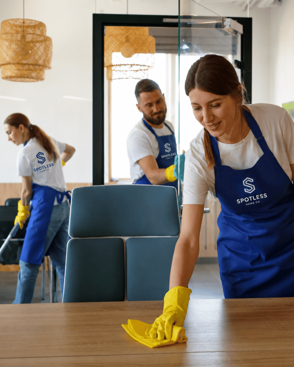 Professional commercial cleaning team providing office cleaning services on the Gold Coast